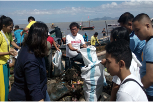 LGU, stakeholders initiate "World Water Day" clean-up for Laguna Lake